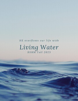 Preview of High School Ministry Semester (Student Packet + Fill-in Answers): Living Water