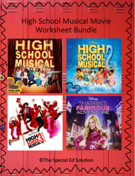 Preview of High School Musical Bundle