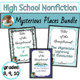 High School Nonfiction Reading Comprehension: Mysterious Places