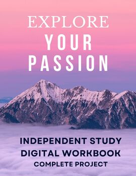 Preview of High School Passion Project-Independent Inquiry Unit Complete Bundle