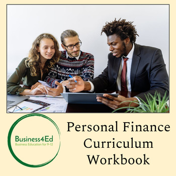 Preview of High School Personal Finance Curriculum Workbook - Full Course