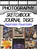 High School Photography Sketchbook Journals - Inspiration 