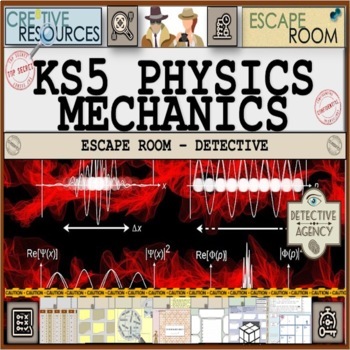 Preview of High School Physics & Mechanics Science Escape Room