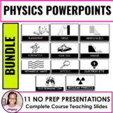 High School Physics PowerPoint Bundle | Editable Teaching Slides