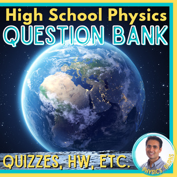 Preview of High School Physics Question Bank | Conceptual & Mathematical Problems