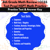 8th Grade Math Review | CCSS Test Prep | End of Year Math 