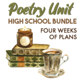 High School Poetry Unit | 4 Weeks | Poetry Bundle | Analyz