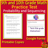 9th and 10th Grade NWEA Map Math Practice Test - Probabili
