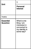 High School Research Class Year Long Scope and Sequence