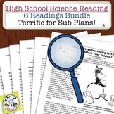 High School Science Reading Bundle: 6 Readings that can be