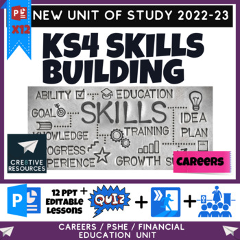 Preview of High School Skills Building - Careers Health Package