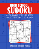 High School Sudoku: Printable Math Logic Puzzles With Solu