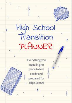 Preview of High School Transition Planner