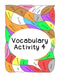 Vocabulary Test Prep Critical Thinking - 4 Distance Learning