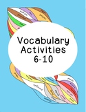 Vocabulary Test Prep Critical Thinking - 6-10 Distance Learning