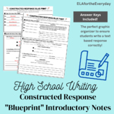 High School Writing Resource: Constructed Response "Blue P