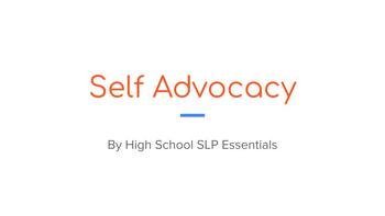 Preview of High School self advocacy skills | problem solving | role play scenarios