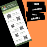 High and Low Tech Review Games Handout
