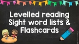 High frequency words - flashcards