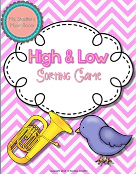 Preview of High/Low Sorting {Worksheet/Center for Practice or Assessment}