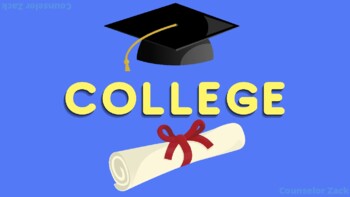 Preview of Higher Education Guidance Lessons: College, Trade School, Military