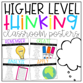 Higher Level Thinking Posters