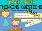 Higher Level Thinking Questions- Teaching Stems