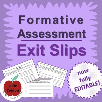 Preview of Higher Order Thinking Across the Curriculum: Formative Assessment Exit Slips