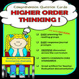 80 Higher Order Thinking Questions for ANY Book Comprehension