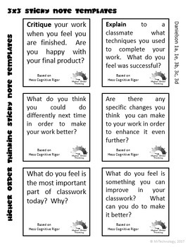 Higher Order Thinking, Comprehension, and Response Resource 4 Pack