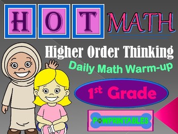 Preview of Higher Order Thinking Daily Math Warm Up - First Grade