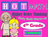 Higher Order Thinking Daily Math Warm-up - 4th Grade
