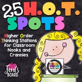 Higher Order Thinking Activities | Early Finishers Activities