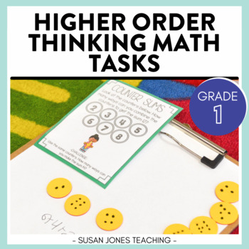 Higher Order Thinking Math Tasks - First Grade