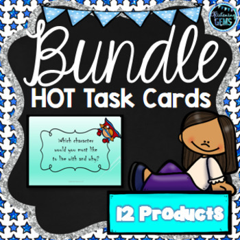 Preview of Higher Order Thinking Skills Bundle (Task Cards)
