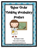 Higher Order Thinking Vocabulary Posters