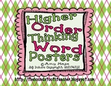 Higher Order Thinking Word Posters