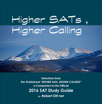 Preview of Higher SATs, Higher Calling