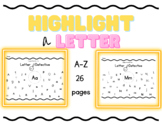 Highlight a Letter || Letter Detective || A-Z || RTI || Ce