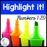 Counting 1-20, Highlight Activities Numbers 1-20 | Kinderg