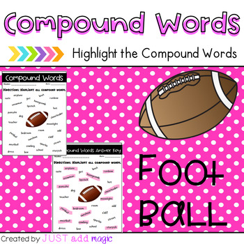 Preview of Highlight the Compound Word