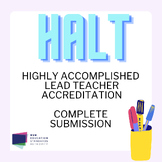 Highly Accomplished Teacher Accreditation FULL SUBMISSION