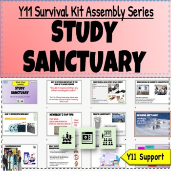 Preview of Highschool Survival Assembly Lesson - Best Places to Study & Revise