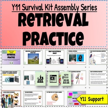 Preview of Highschool Survival Assembly Lesson - Retrieval & Recalling Information