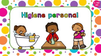 Preview of Powerpoint Lesson: Higiene personal