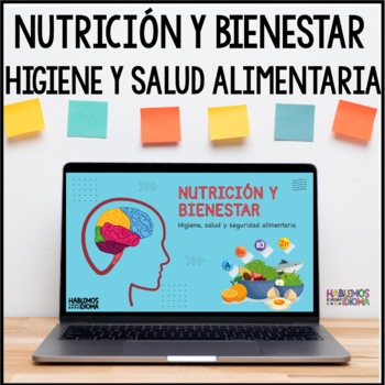 Preview of Higiene, salud y seguridad alimentaria | STEM | Nutrición PPT in Spanish
