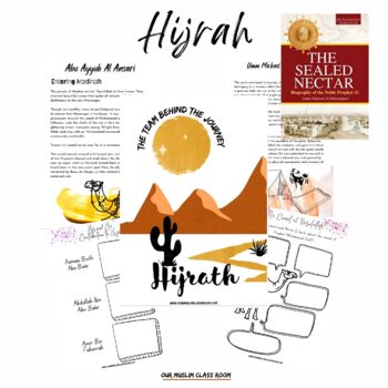 Preview of Hijrah - Activity pack (Activities)