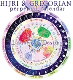 Hijri Calendar, Perpetual Muslim Calendar, Islamic Calendar