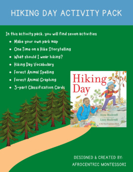 Preview of Hiking Day Activity Pack
