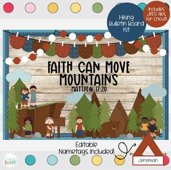 Bulletin Board Idea using my Cricut - Move Mountains in Kindergarten